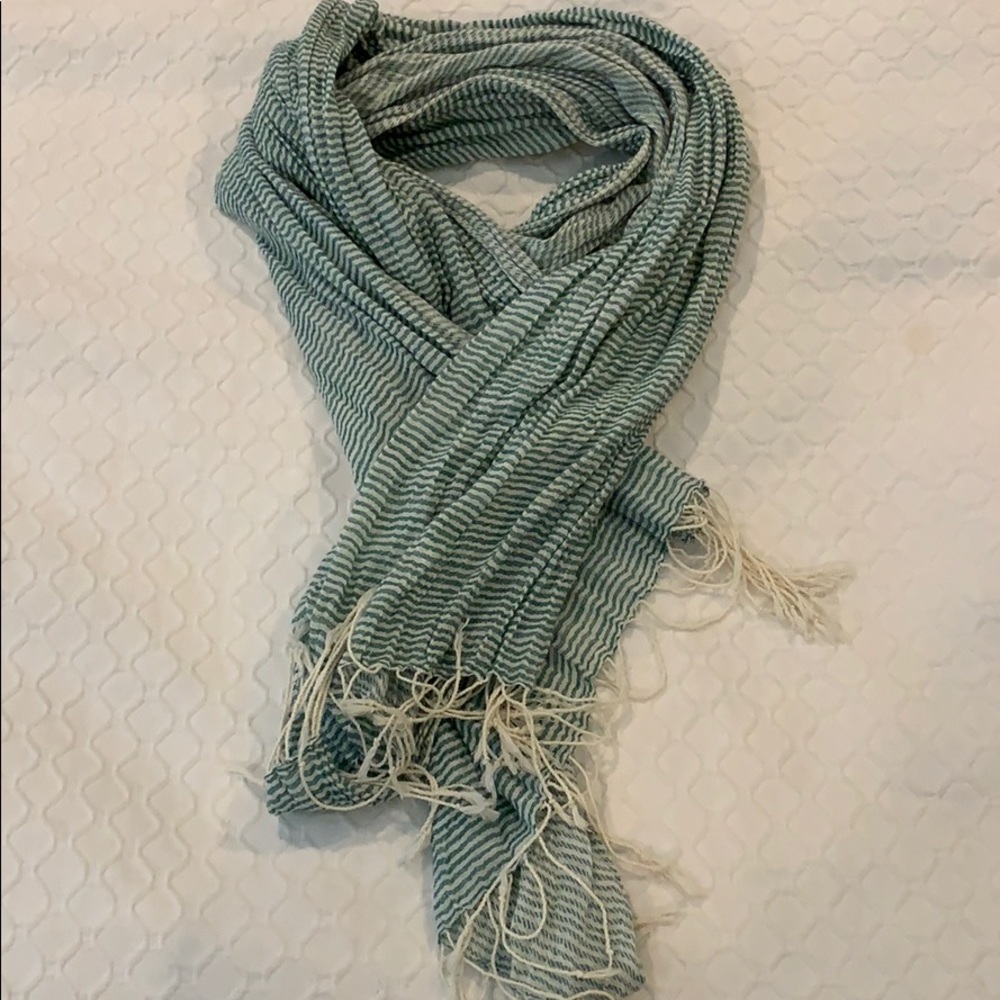 Striped scarf